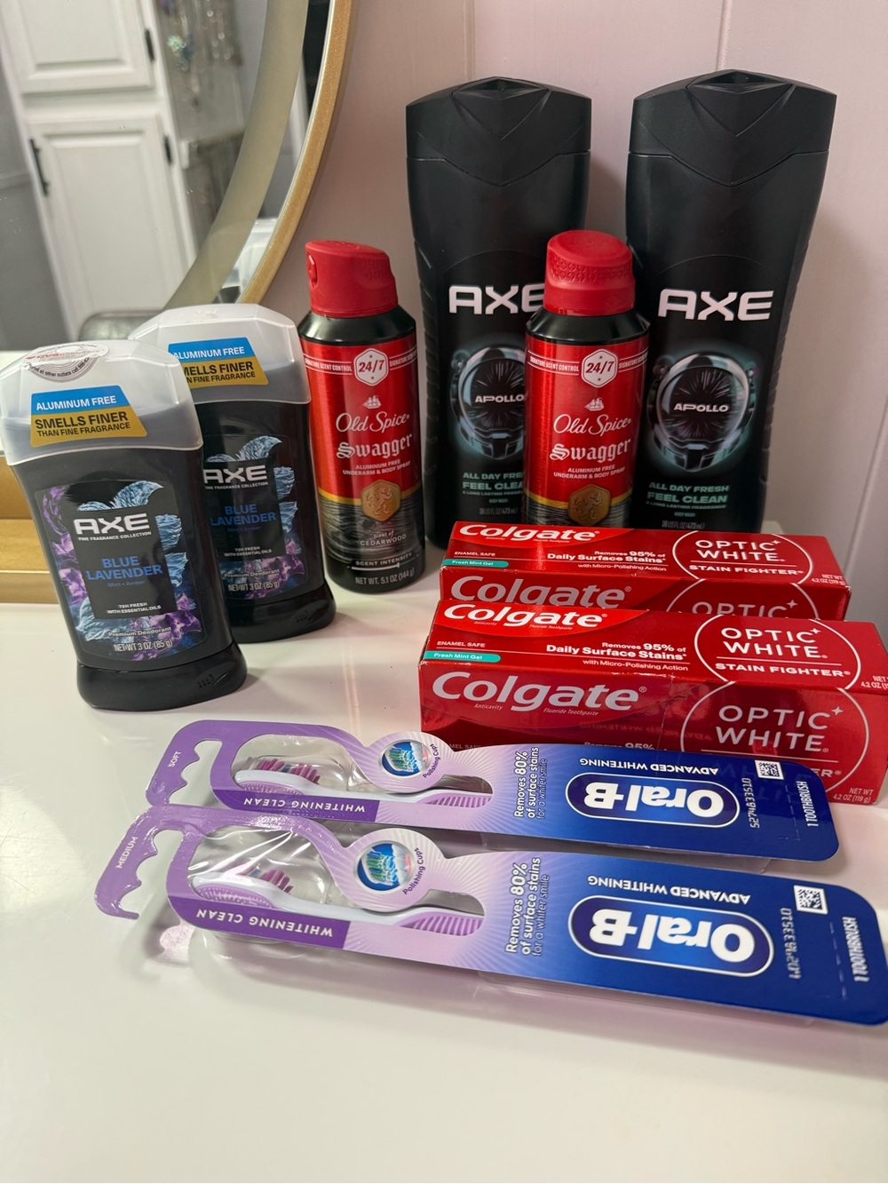Personal Care Bundle - Axe, Old Spice, Colgate & Oral-B